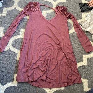 Mauve dress never worn with tags